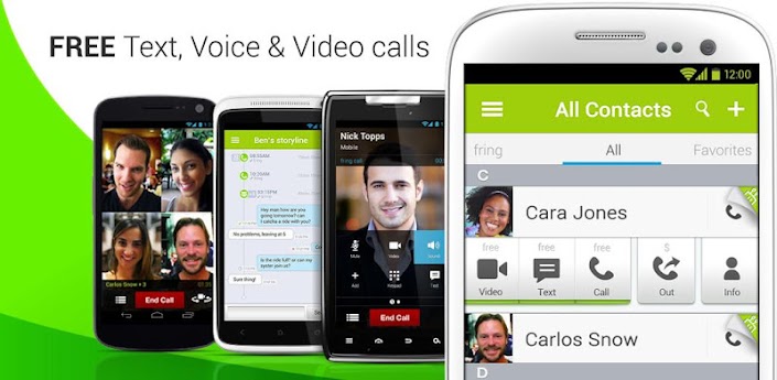 fring Free Calls, Video & Text