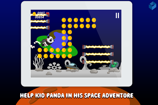 Kid Panda Jetpack: Space Adv.