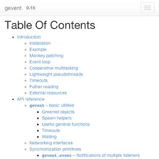 python gevent doc Screenshots 0