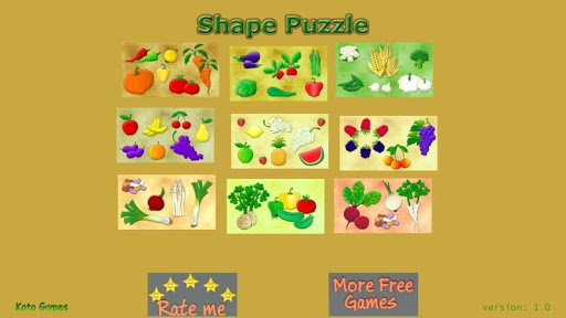 Shape Puzzle - Best For Kids