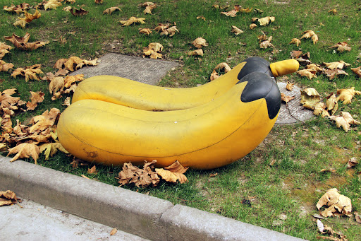Huge Banana Sculpture