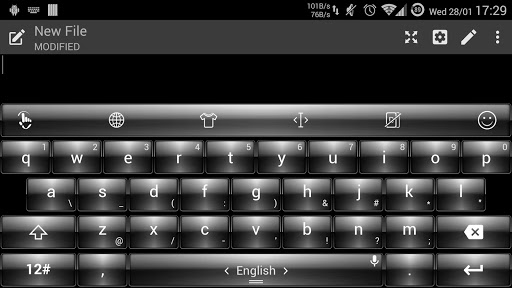 【免費個人化App】Theme TouchPal Dusk White-APP點子