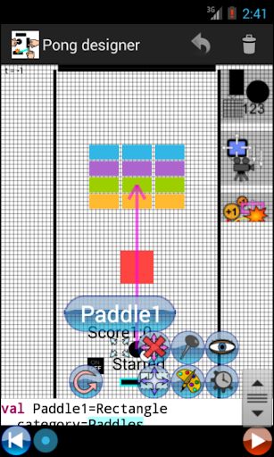 Pong Designer