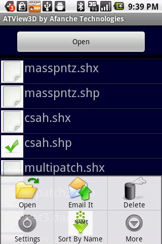 SHP Viewer Screen 3
