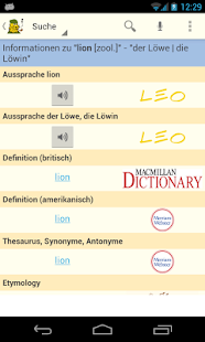 LEO dictionary - screenshot thumbnail