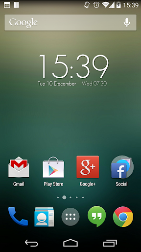 Zooper Widget Elegant HD Clock