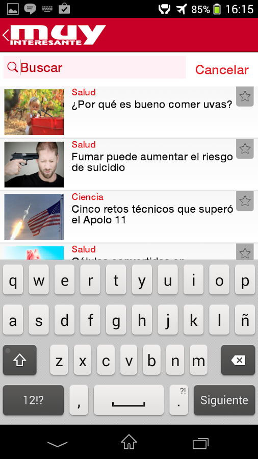   Muy Interesante: captura de pantalla 