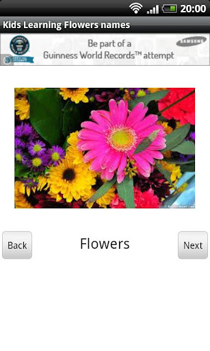 Kids Learning Flowers Names