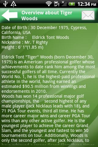 Golf Star Screen 3