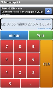 Free EZ Percentage #3 for Android APK for Android