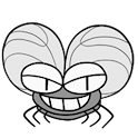 ハエたたき logo