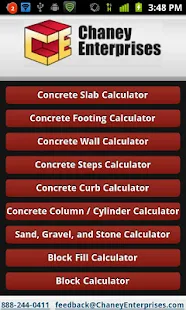 Concrete & Agg Calculator - screenshot thumbnail