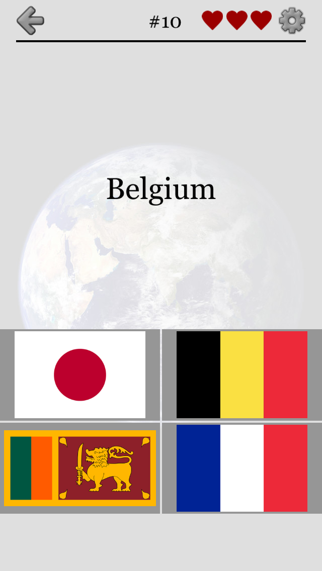 Android application Flags of All World Countries screenshort