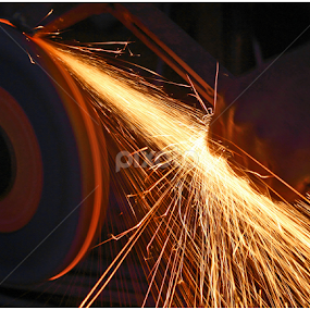 Blaze by Rudra Roy Chowdhury - Abstract Fire & Fireworks