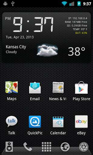 Digital Clock Widget