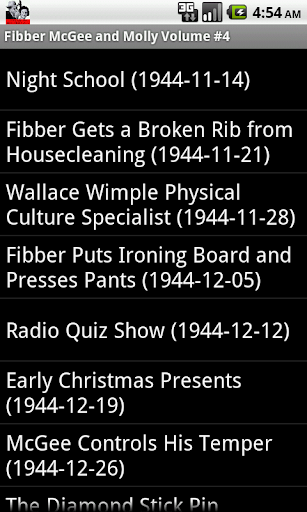 【免費音樂App】Fibber McGee & Molly OTR Vol 4-APP點子