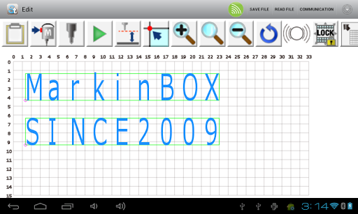MarkinBOX sketchbook touch