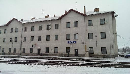 Okříšky Station