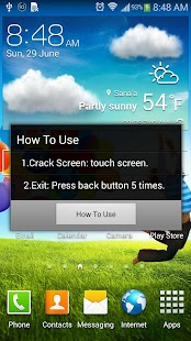 How to install Broken Screen 1.0.2 apk for laptop
