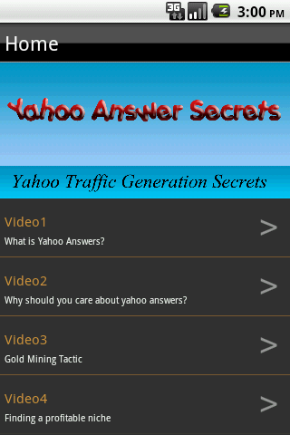 Yahoo Answer Secrets