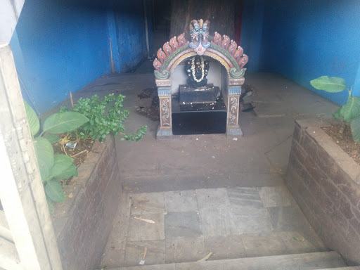Small Temple Under Building
