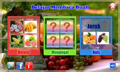 Belajar Membaca Buah