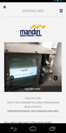 【免費通訊App】ATM & EDC Care Mandiri Wil 1-APP點子