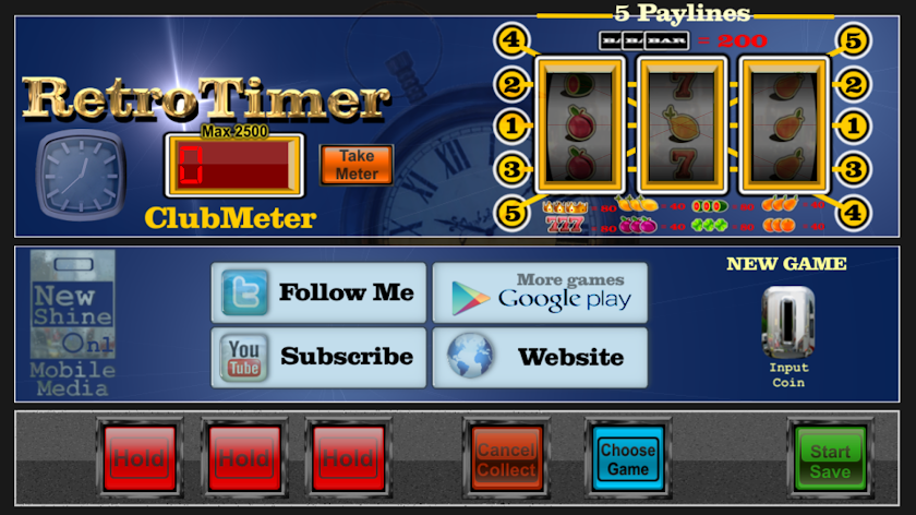 Retro Timer slot machine Screen 2