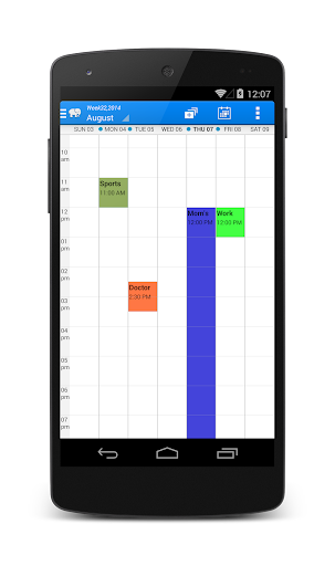 Calendar Schedule Planner