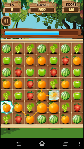 【免費休閒App】水果連線豪華版 Fruits Link Deluxe-APP點子