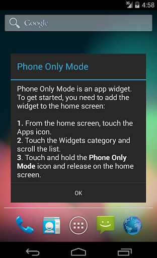 Phone Only Mode