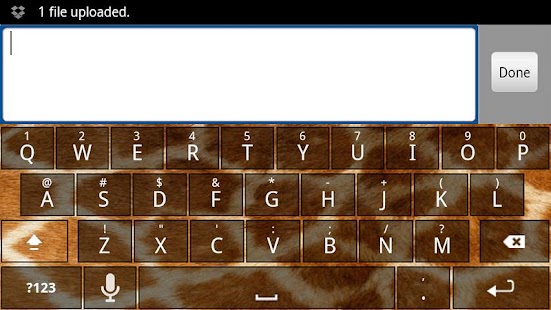 Download Giraffe Keyboard Skin APK for PC