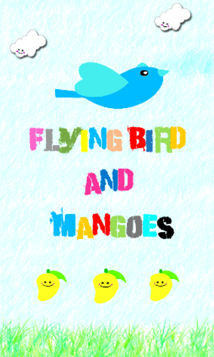 Flying Bird and Mangoes