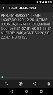 Railway Ticket Wallet Screenshots 1