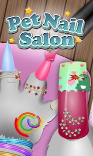 Pets Nail Salon - kids games - screenshot thumbnail