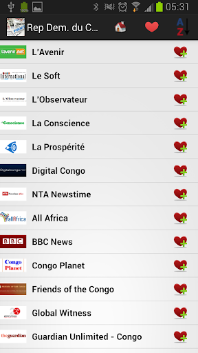 Rep Dem. du Congo journaux