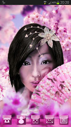 Japan Girl GO Launcher Theme poster 1