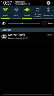 Morse Clock - náhled