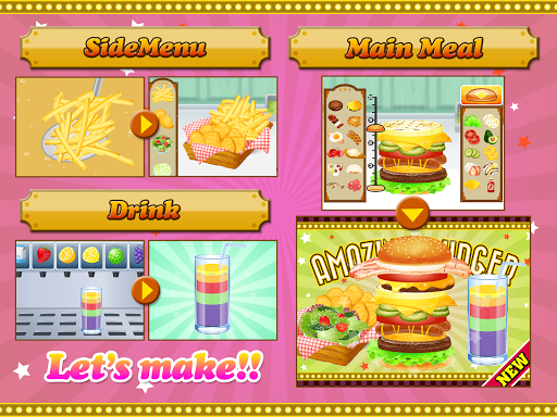 【免費教育App】Let's do pretend Hamburgershop-APP點子