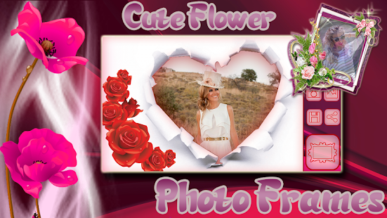 How to mod Cute Flower Photo Frames lastet apk for bluestacks