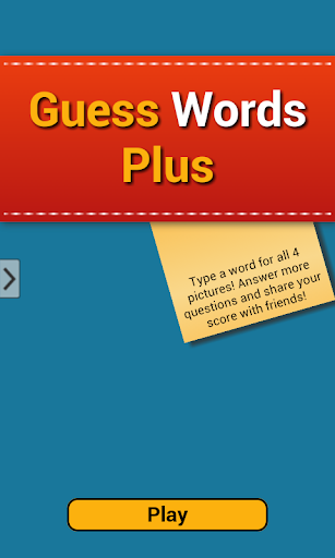 Guess Words Plus