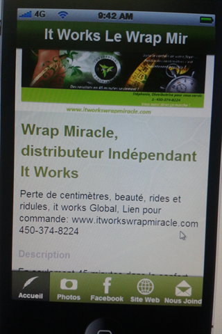 It Works Le Wrap Miracle