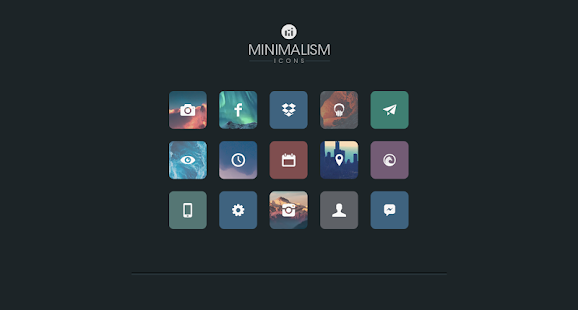 Minimalism Icon Pack - screenshot thumbnail