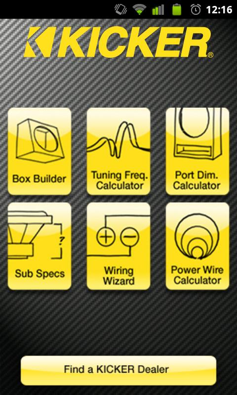 Android application Kicker U screenshort