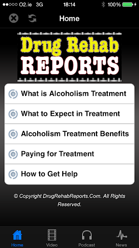 Alcoholism Treatment Report