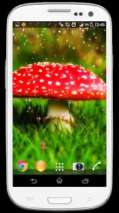 Magic Mushroom Live Wallpaper