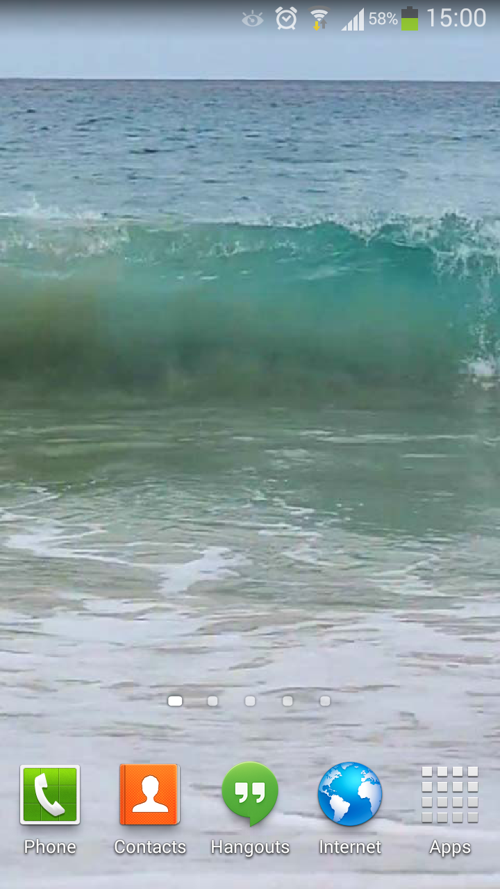 Ocean Waves Live Wallpaper 63 Screen 3
