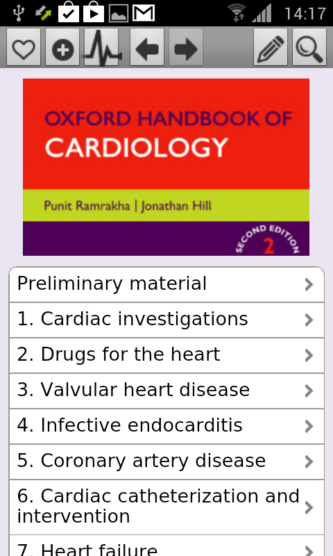 Oxford Handbook Cardiology 2 E Screen 1