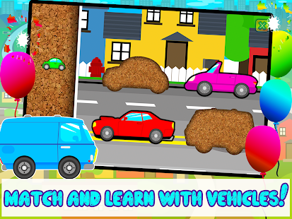 Kids Car, Vehicles Puzzle Game Screenshots 6