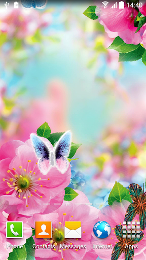 【免費個人化App】Spring Flower Live Wallpaper-APP點子